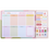 Miniatura: Planificador semanal IBI CRAFT con 52 hojas + bloc de 12 hojas de stickers