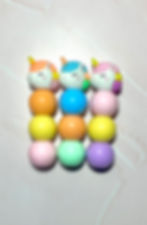  Resaltador marcador x3 cabezas de unicornio