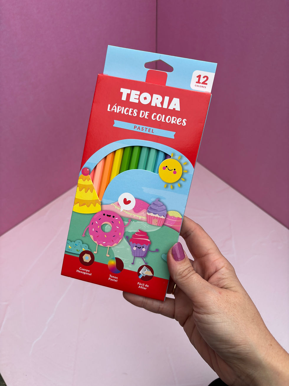 Miniatura: Lápices de Color Pastel Teoría+ x12
