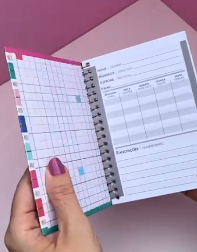 Libreta Tilibra BE NICE tapa dura 80 hojas