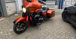 2020 Street Glide 114 op de bank met 30-30 Star Cam 