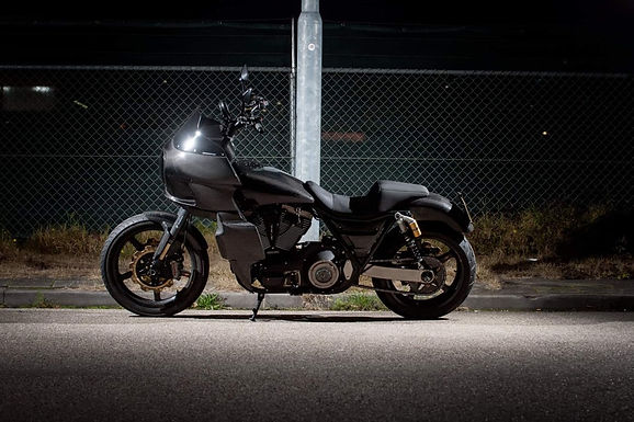 FXR met Twin Cam 120 R motorblok
