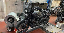 Eindelijk is de Pan America en de nieuwe Sportster af te stellen met Diag4Bike !