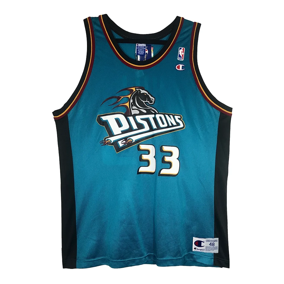 Grant Hill Detroit Pistons Jersey 48 Mrballcaps