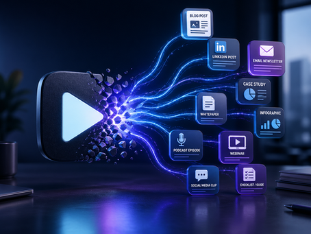 AI that can read your videos and create great marketing content