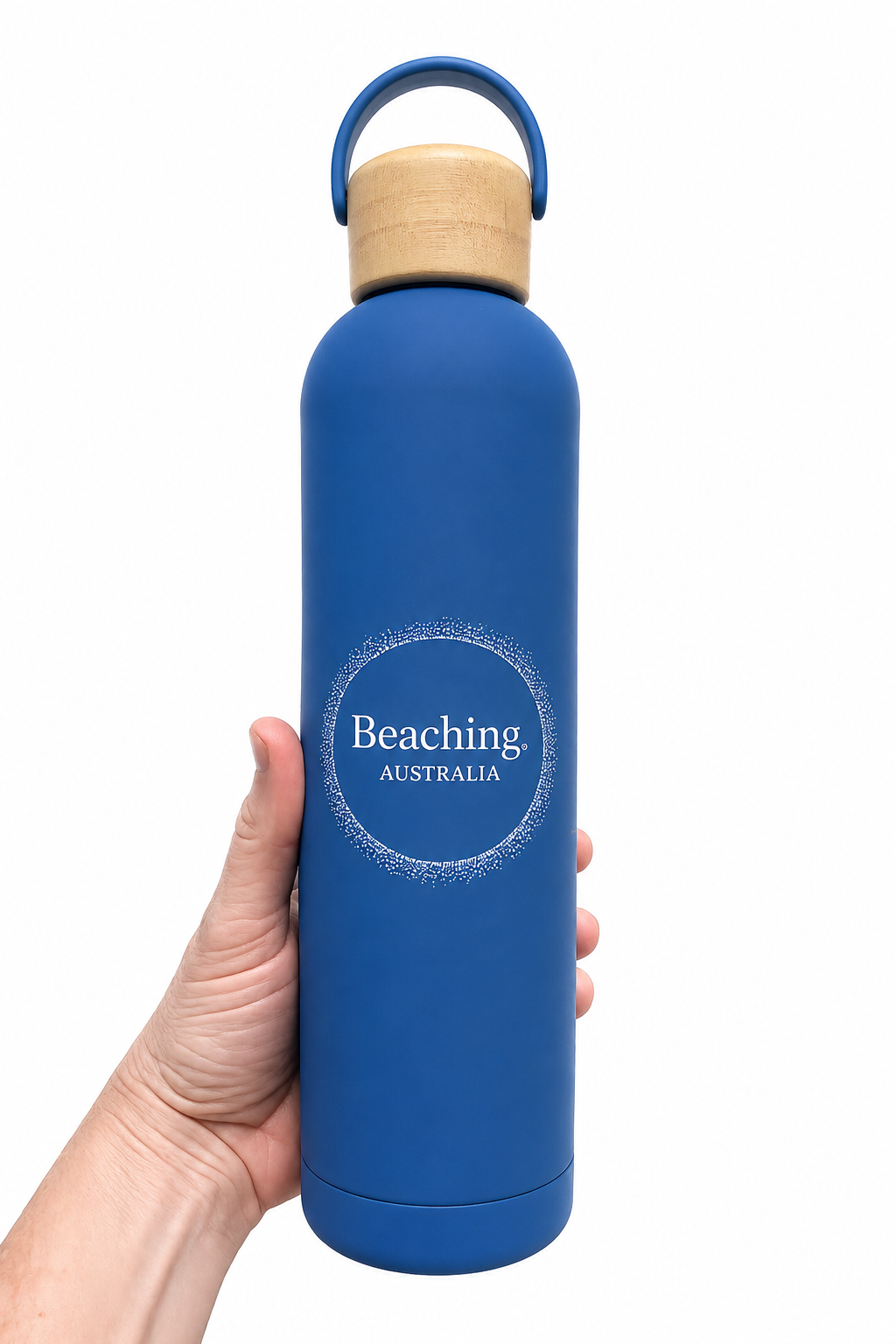 Beaching Australia Stainless Steel Soft Grip Water Bottle 1L