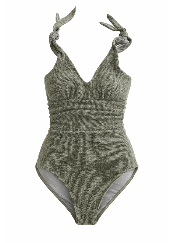 Plivati Katija Swimsuit Sage Crinkle
