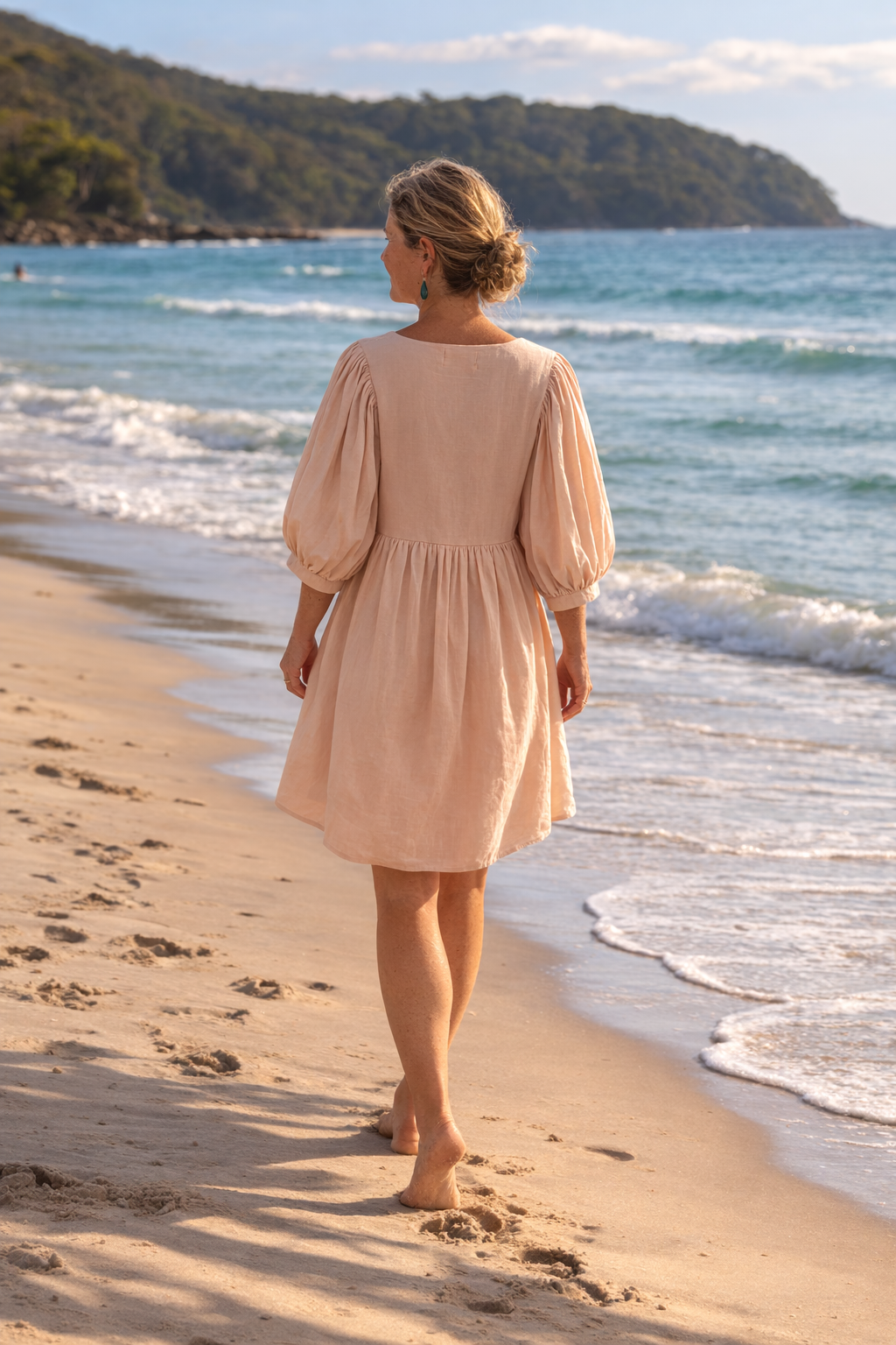 Beaching Australia Dusty Pink Mini Dress