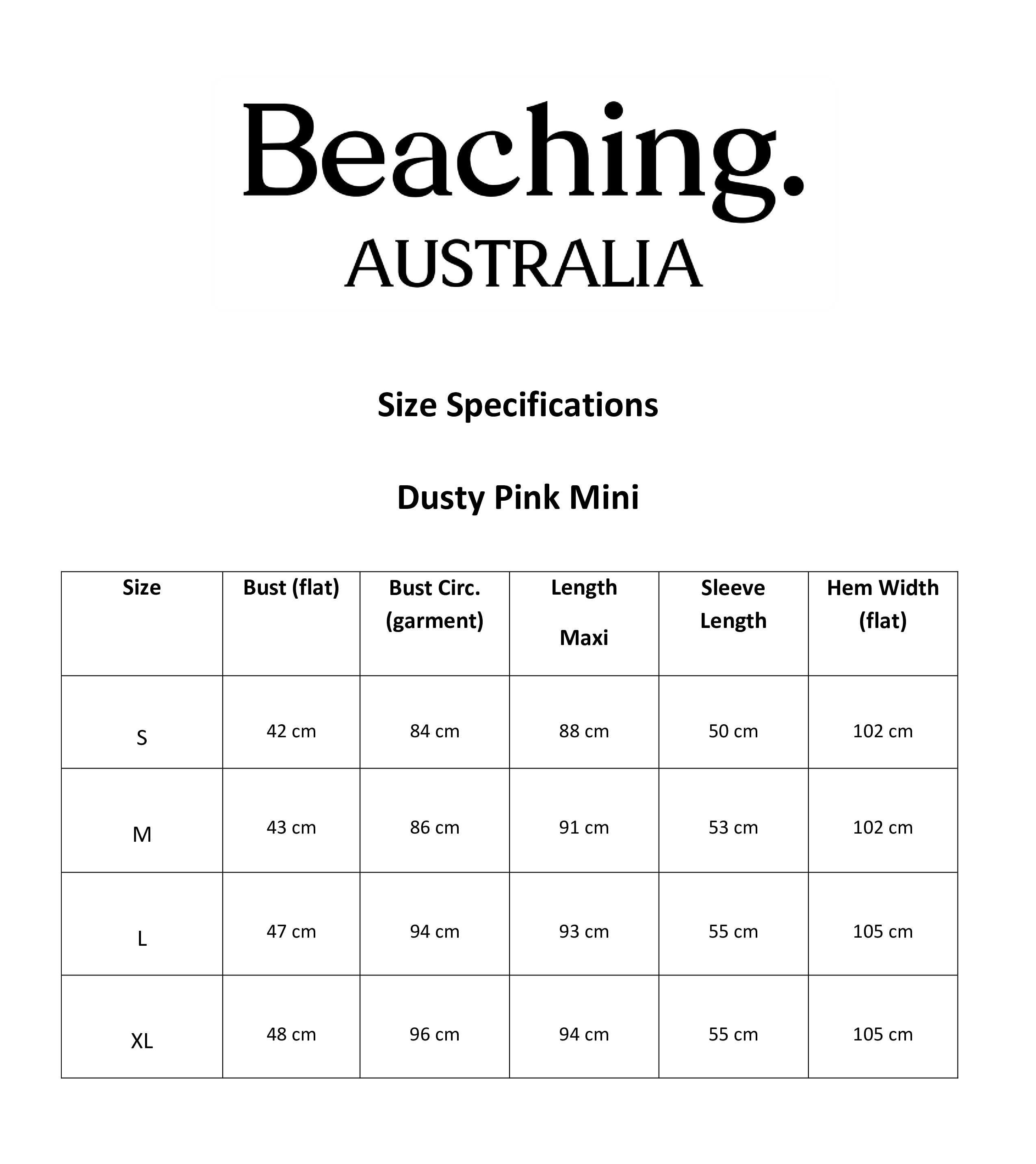 Beaching Australia Dusty Pink Mini Dress