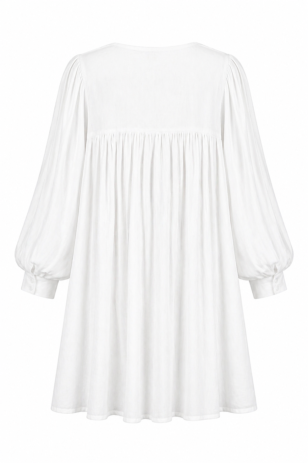 Thumbnail: Nautical Desire Pearl White Mini Dress