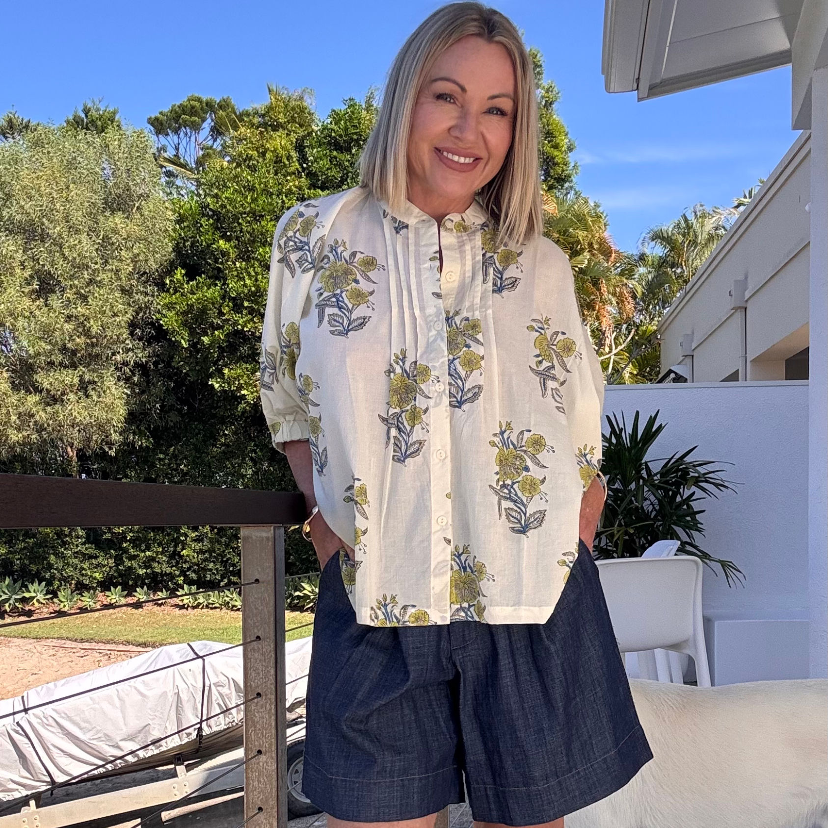 Beaching Australia Sunny Coast Bloom Shirt