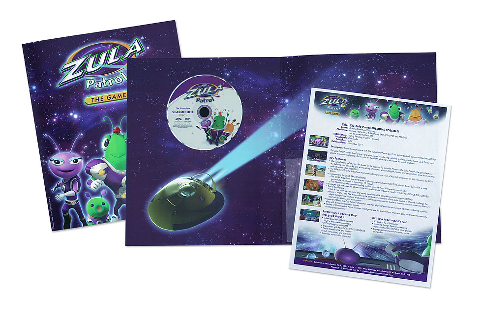 Zula Patrol-The Game Sales Material