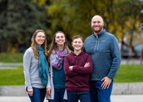 Eagle River family portraits photographed by James Murphy for Trainman Photography