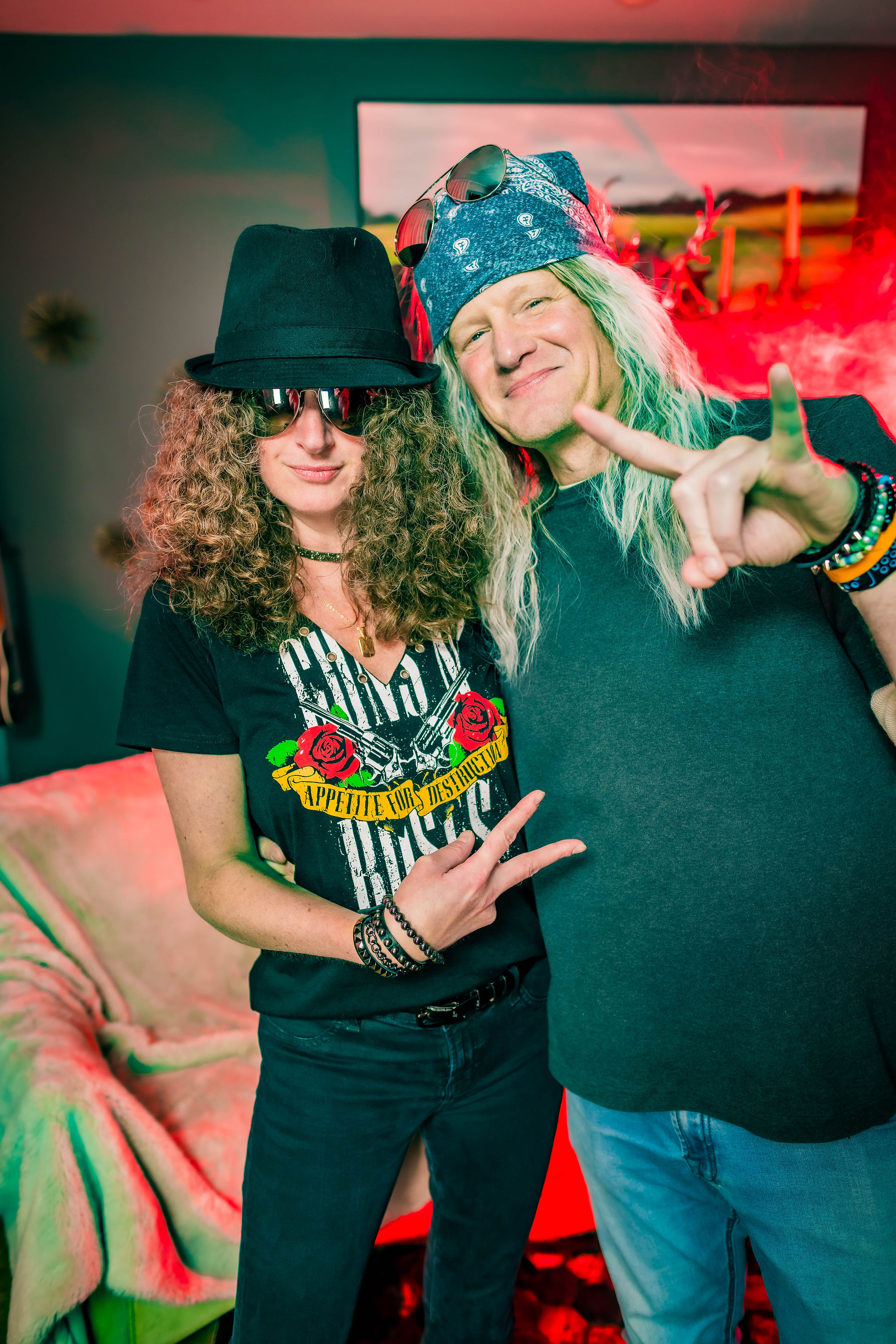 Queen Anne Seattle Halloween Party Costume Portrait Station  - Photo by James Murphy for Trainman Photography