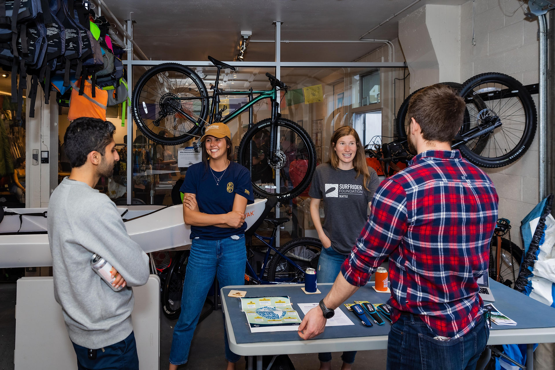 Gearhouse Seattle hosts a Summer Kick-Off photographed by James Murphy for Trainman Photography