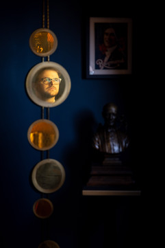 Ryan Plunkett photographed by James Murphy for Trainman Photography at the Chicago Magic Lounge