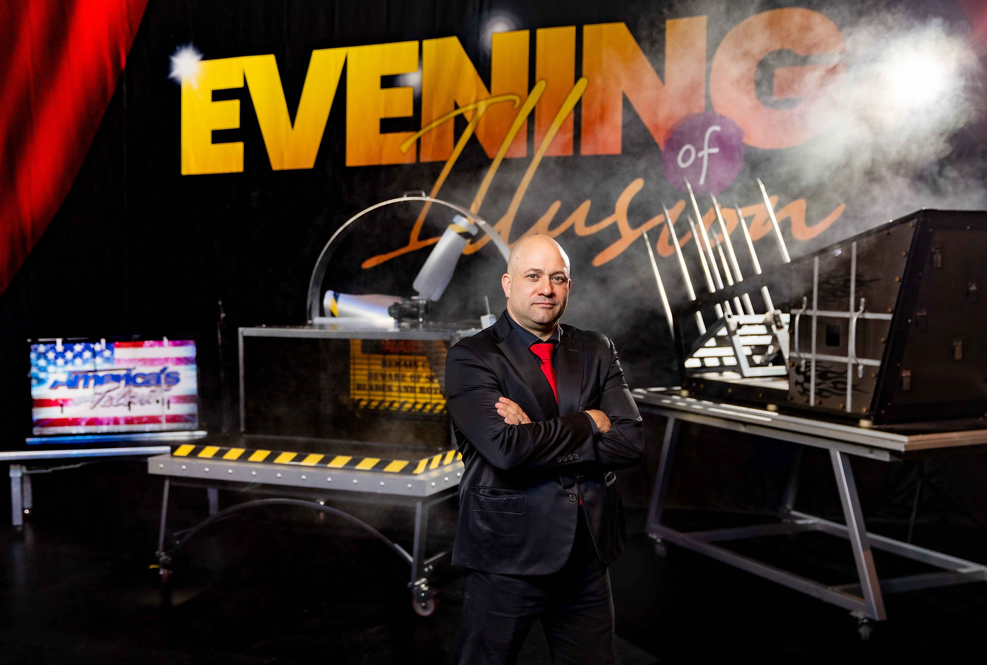 Magician Scott Anderson's Evening of Illusion captured through the lens of James Murphy, the magician's photographer with Trainman Photography.
