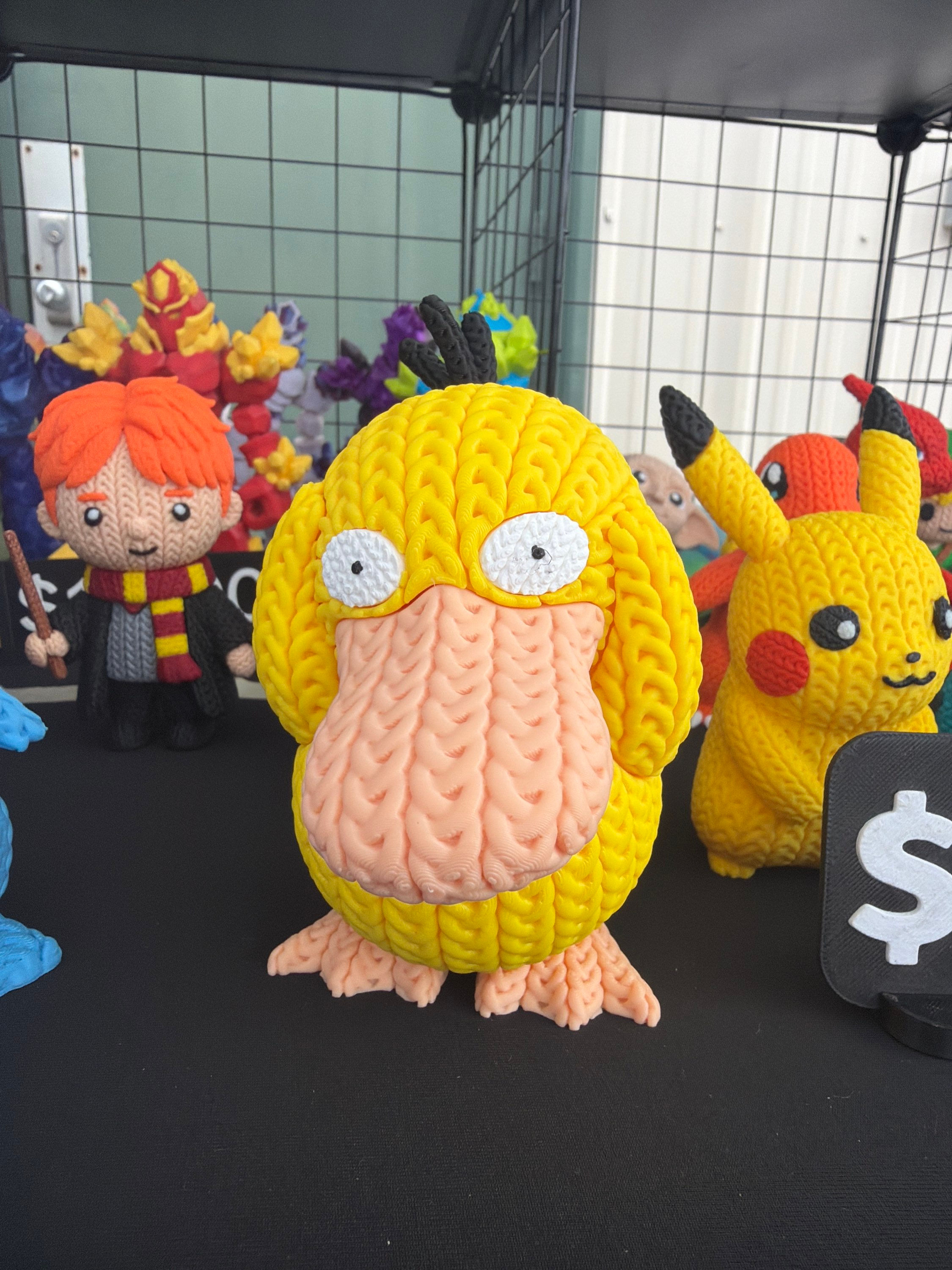 Knitted Psyduck