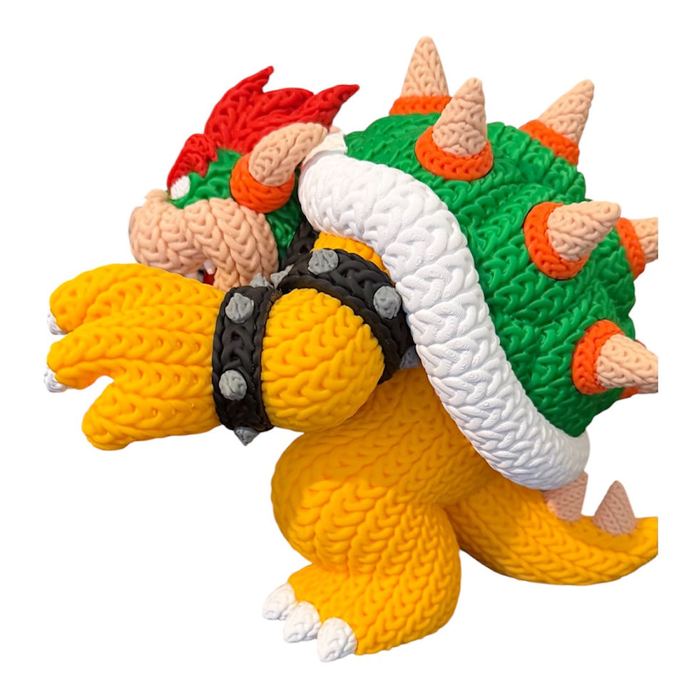 Thumbnail: Bowser XL Knitted