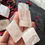 Thumbnail: Raw Pink calcite cube crystals 