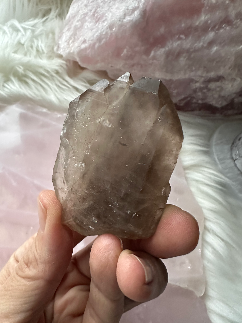 Thumbnail: Tabular Zomba Malawi Africa Smokey Quartz Crystal 