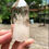 Thumbnail: Smokey phantom quartz crystal tower from Madagascar Africa 
