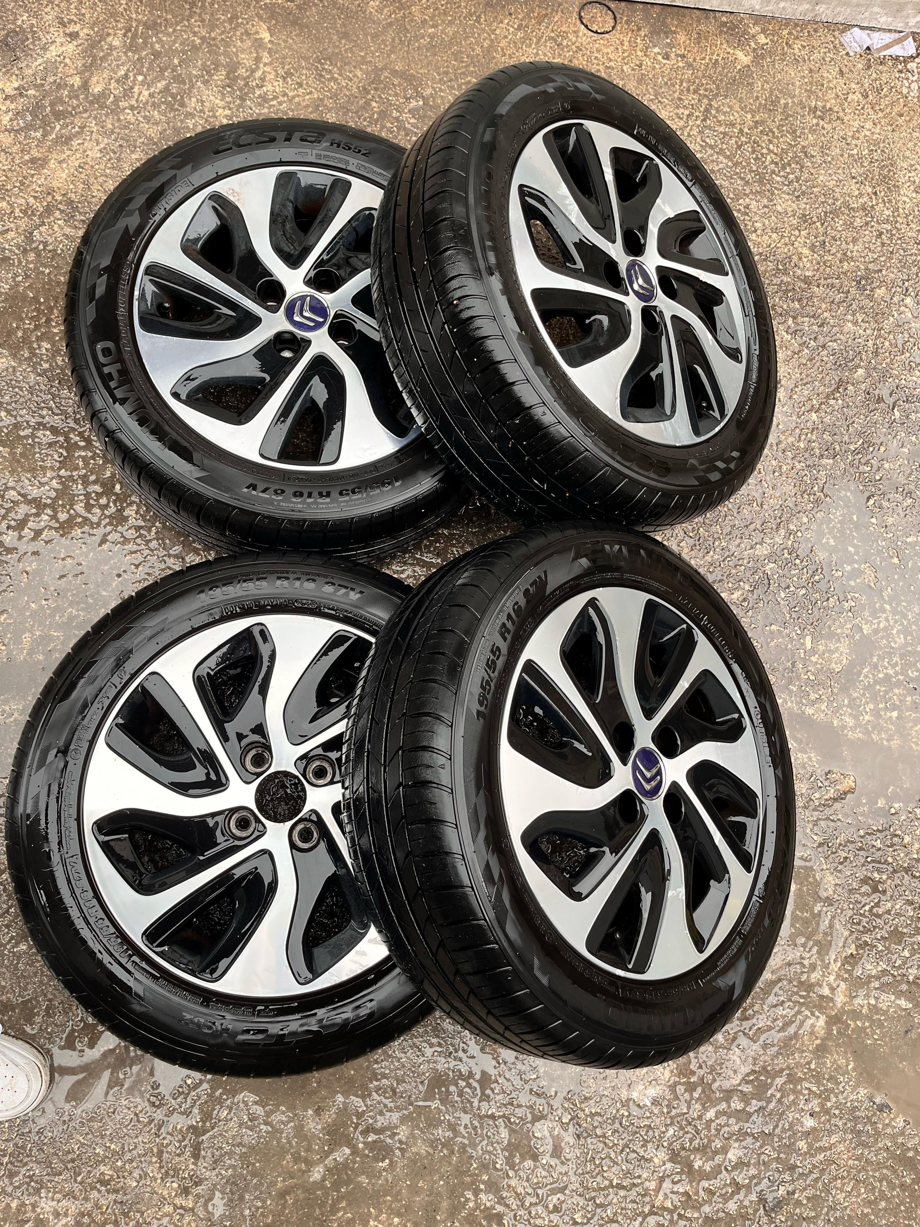 4 CERCHI IN LEGA CITROEN DS3 195/55 R16