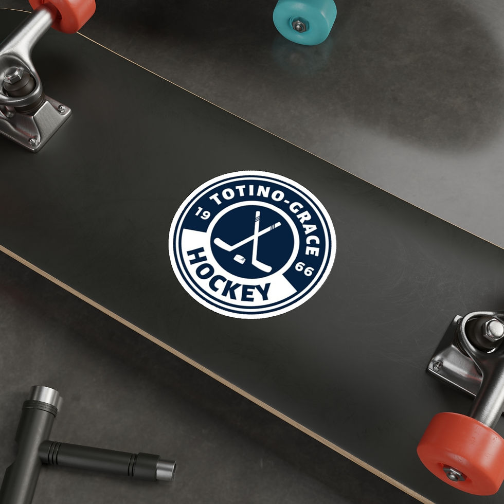 Thumbnail: Totino Grace Hockey Die-Cut Stickers