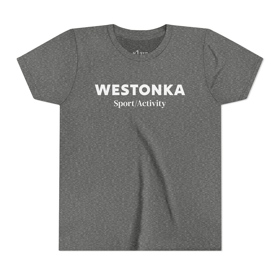 Thumbnail: Westonka Personalized Youth Short Sleeve Tee