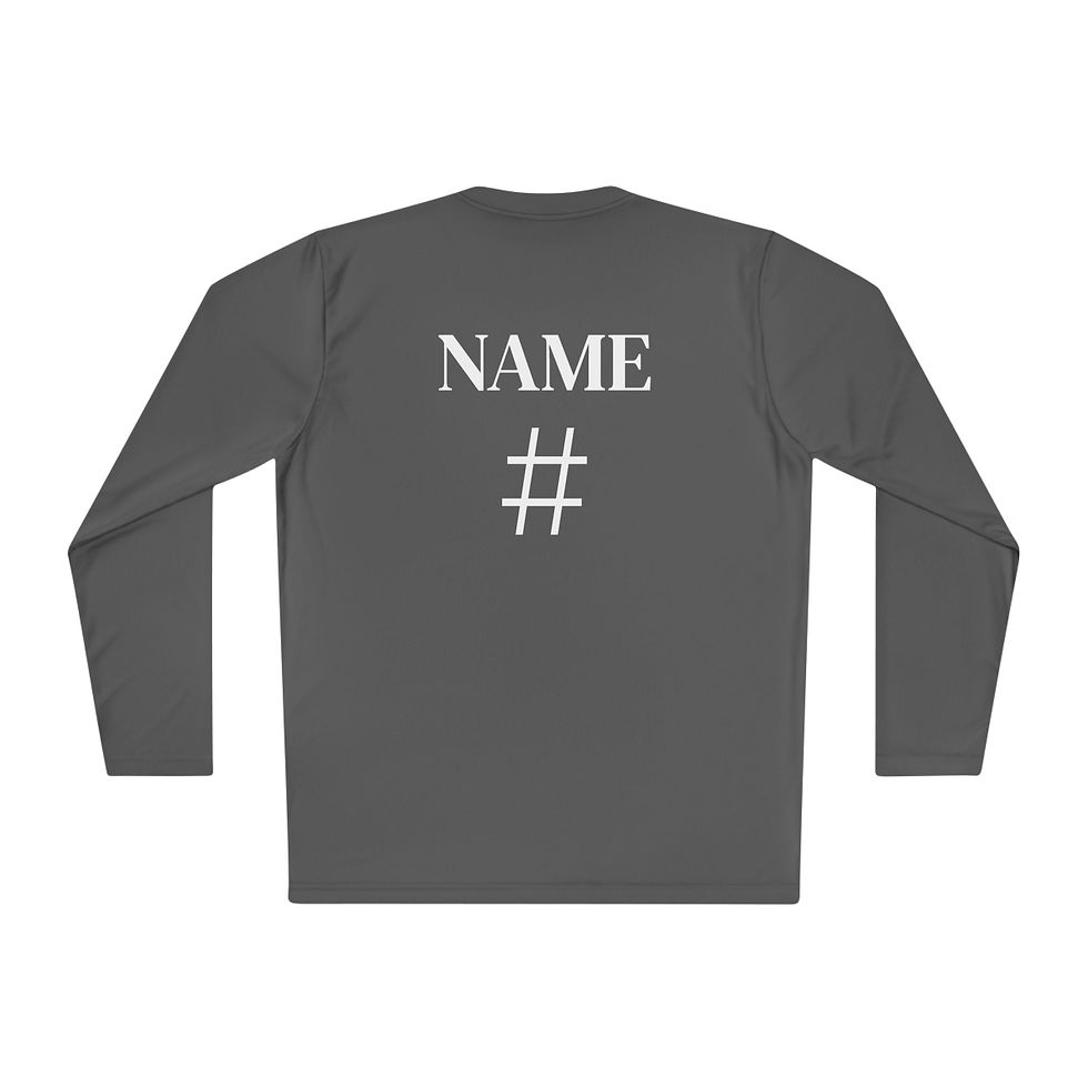 Thumbnail: TG Hockey Unisex Moisture Wicking Long Sleeve Tee - Adult