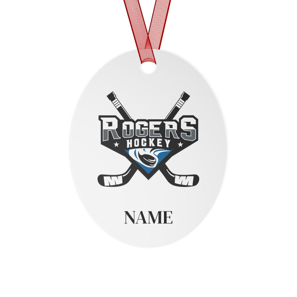 Thumbnail: Rogers Hockey Metal Ornament