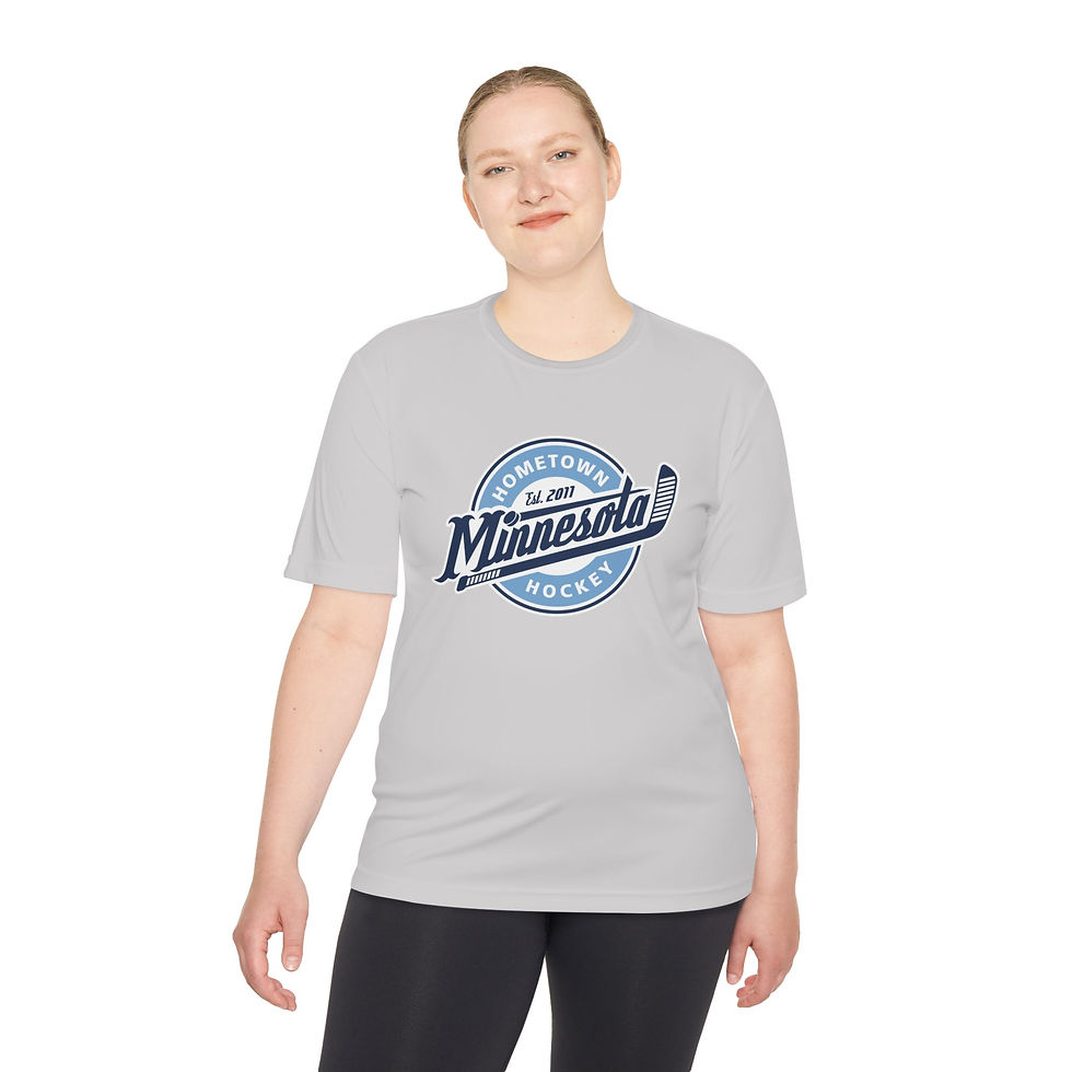 Thumbnail: Hometown Hockey Unisex Moisture Wicking Tee - Adult