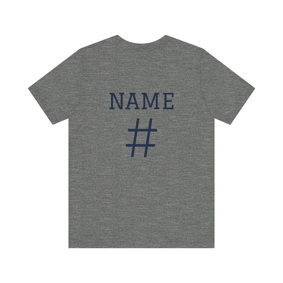 Thumbnail: Hometown Hockey Adult Personalized Unisex Short Sleeve Tee
