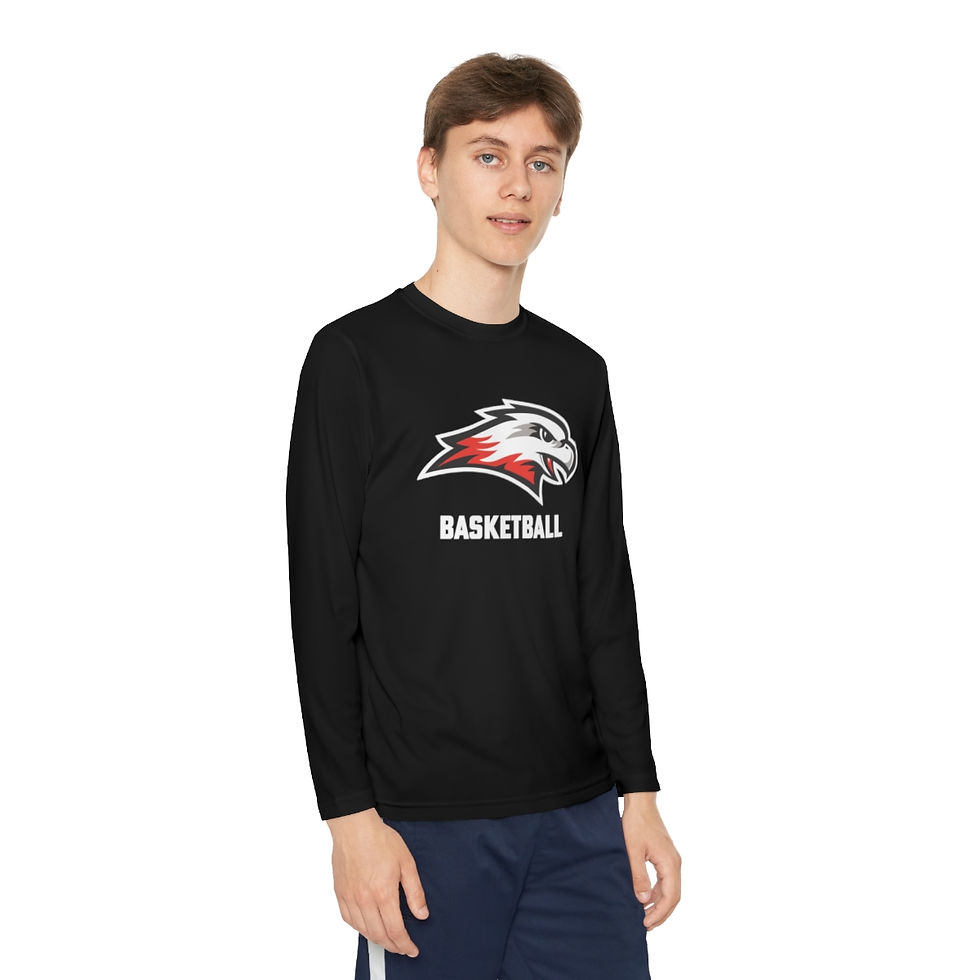 Thumbnail: WH Basketball Youth Long Sleeve Competitor Tee