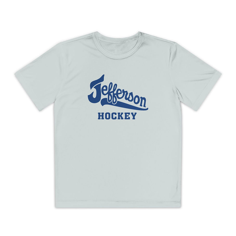 Thumbnail: Jefferson Hockey Youth Moisture Wicking Tee