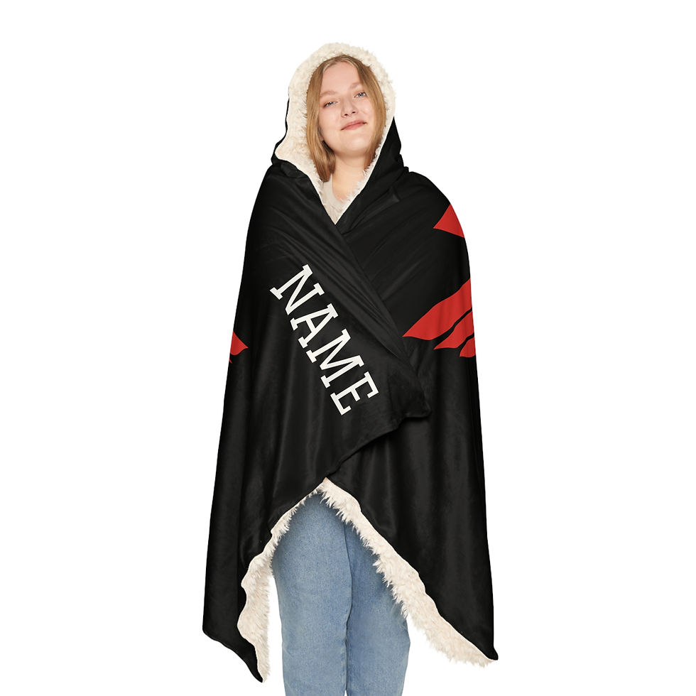 Thumbnail: White Hawks W Snuggle Blanket