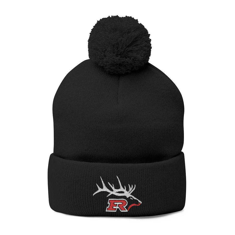 Thumbnail: ERYHA Pom-Pom Knit Cap (Embroidery)