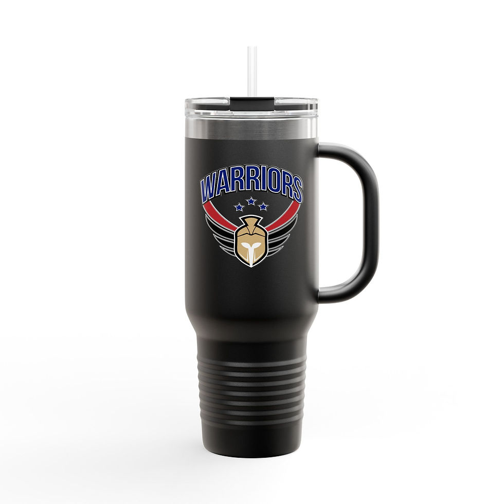 Thumbnail: Warriors Insulated Travel Mug - 40oz 