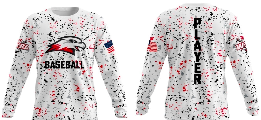 White Hawks Splatter T-shirt