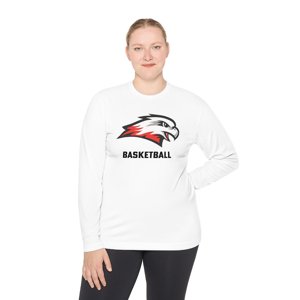 Thumbnail: WH Basketball Unisex Lightweight Long Sleeve Tee