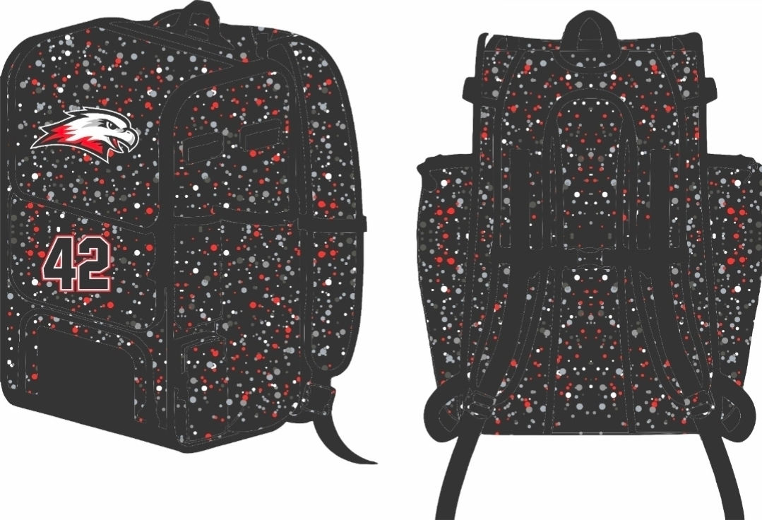 White Hawks Bat Bag Backpack