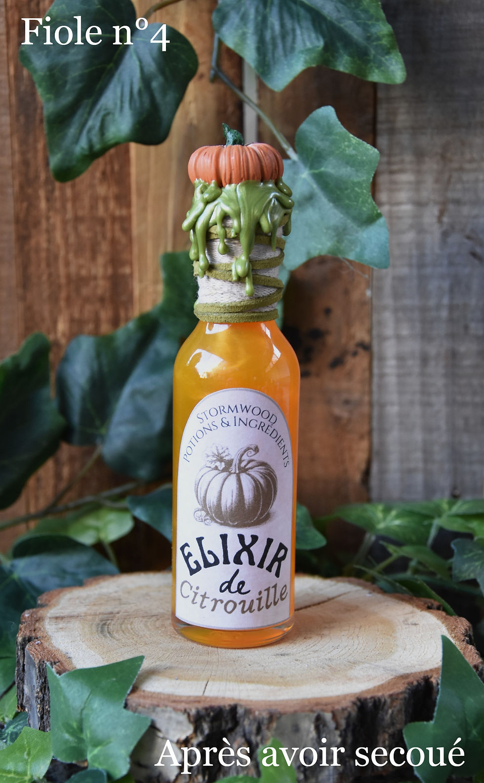 Miniature : Potion & Ingrédients - "Elixir de Citrouille" (au choix)