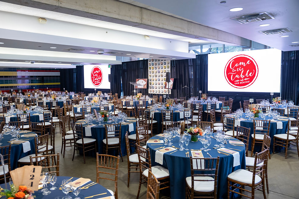 The Beacon's Day Center transformed for the annual gala