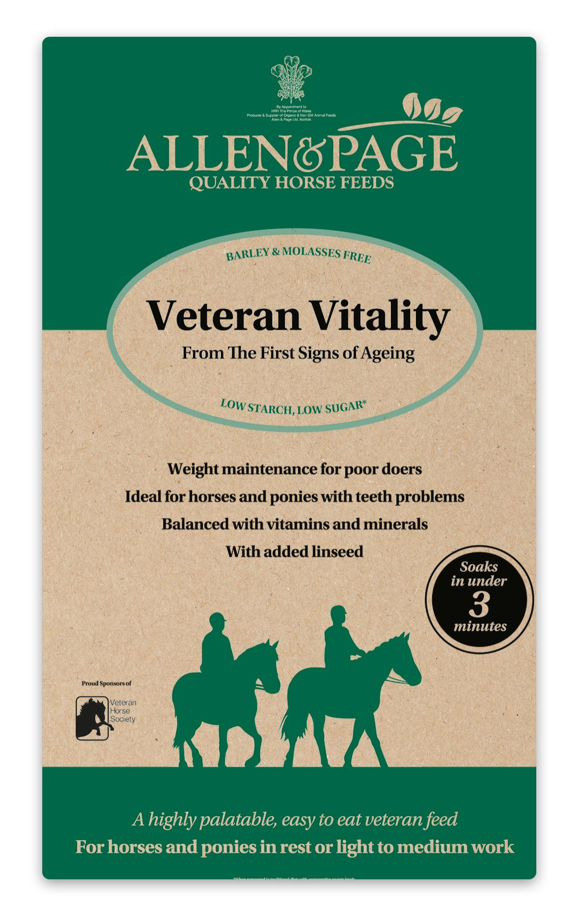 Allen & Page Veteran Vitality 20kg