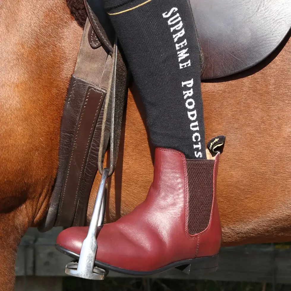 Thumbnail: Supreme Products Show Ring Jodhpur Boots