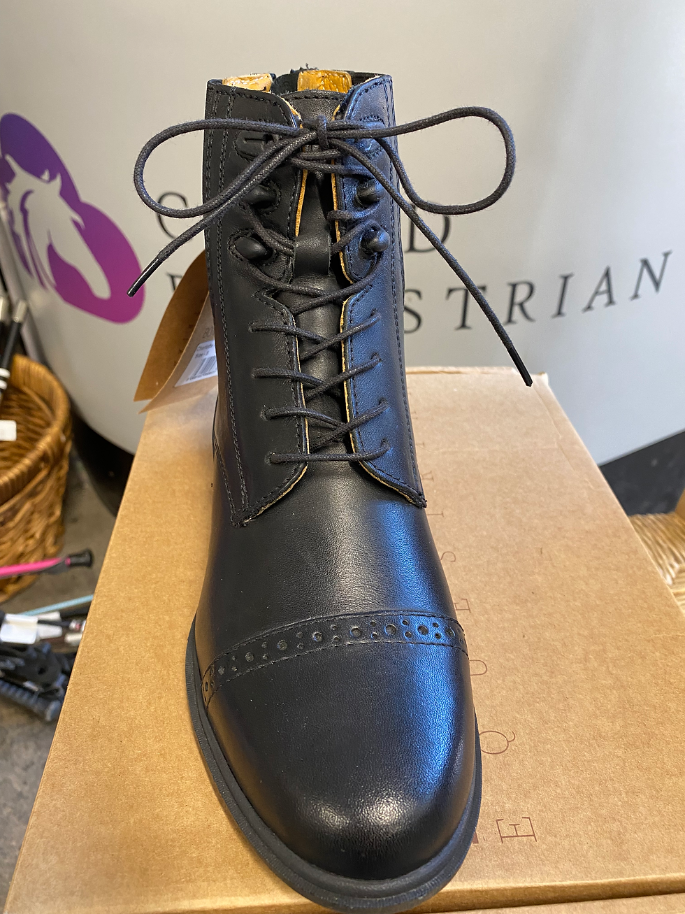 Thumbnail: Charlotte Paddock Boot - black