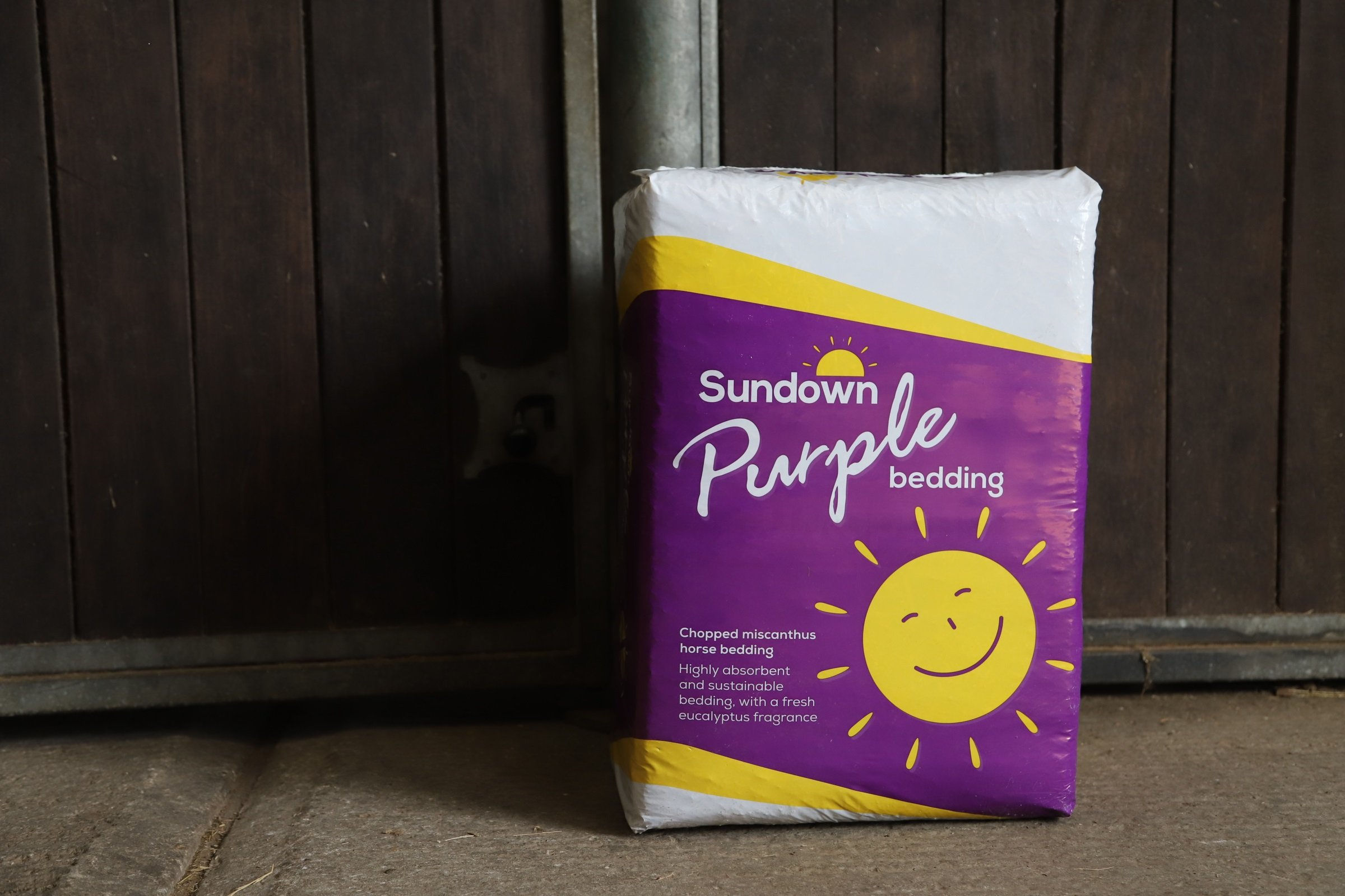 Sundown Purple Miscanthus Straw Bed 19kg