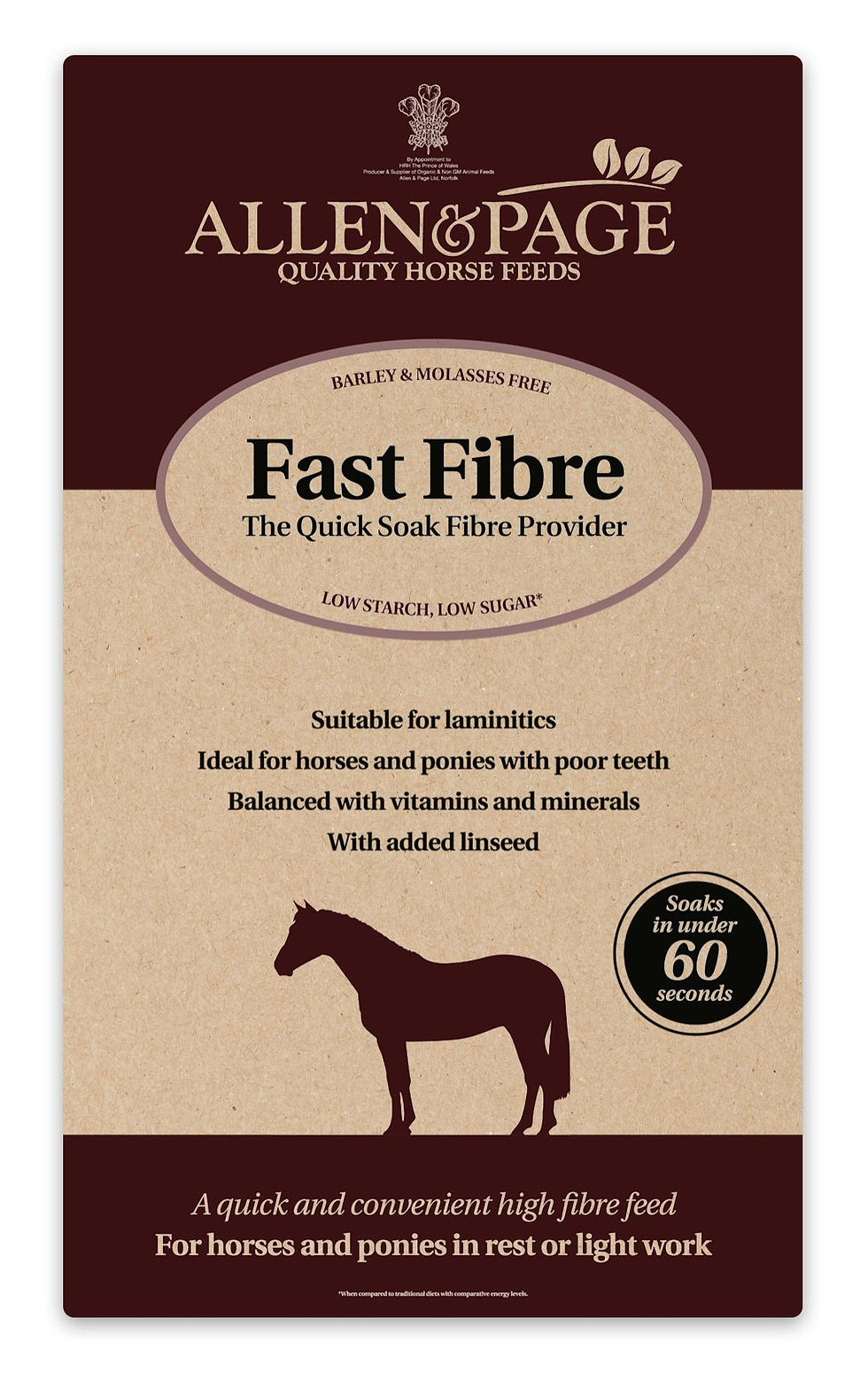 Allen & Page fast Fibre 20KG