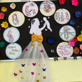 mothers day board decoration