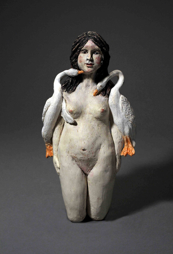 A.Hecker1. Woman with Swans .jpg